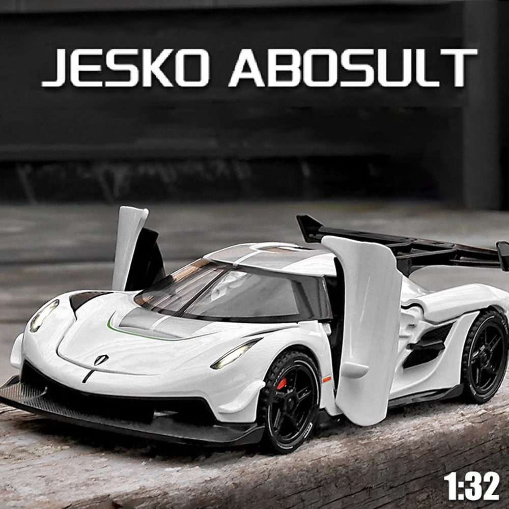 Model Kit Ferrari - Scale 1:32 KNSG Jesko Car Model