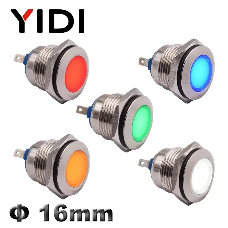 Panel Line Marker - Customized 16mm Metal LED Indicator Light