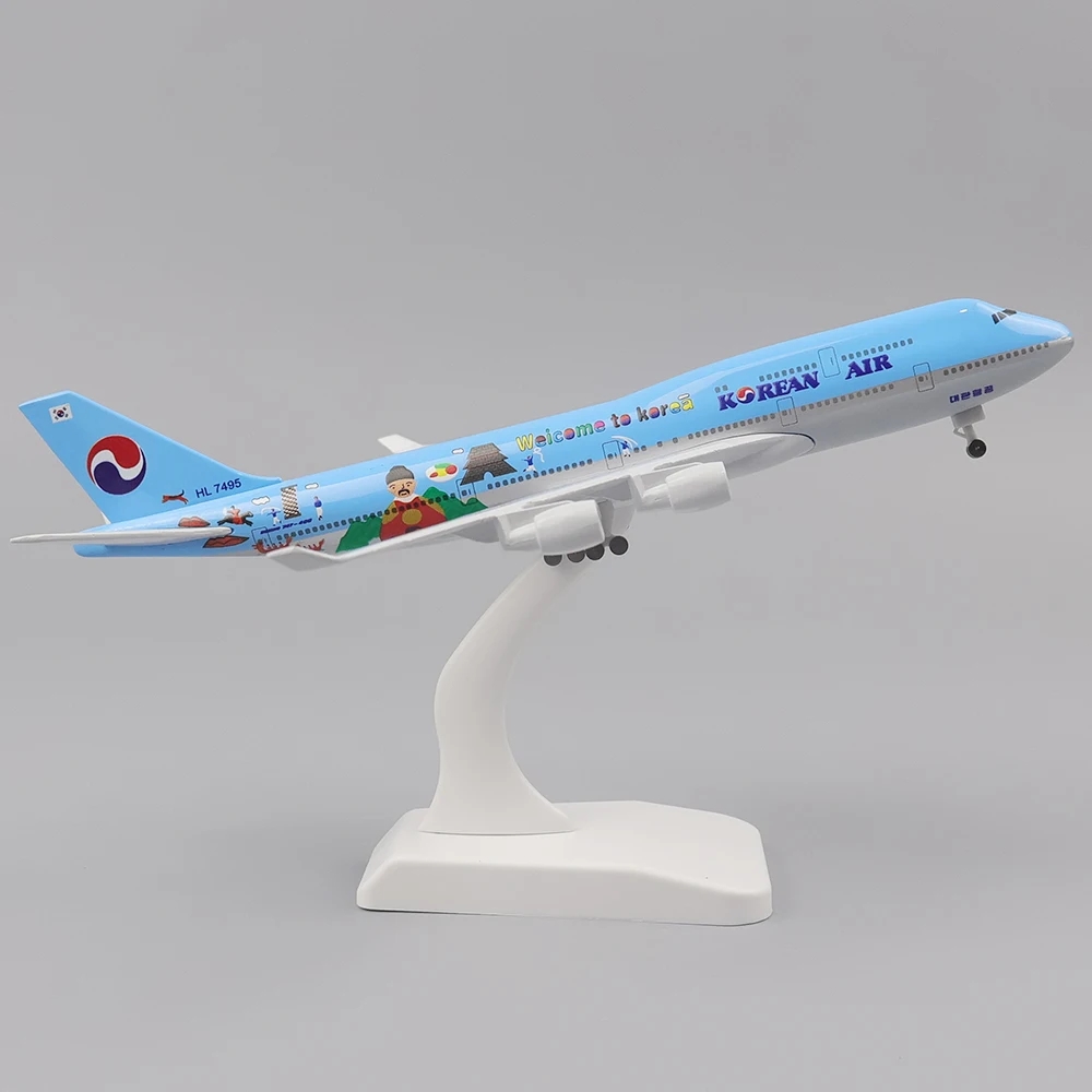 Model Kit Hobby - 20cm Korea B747 Aircraft Model Air