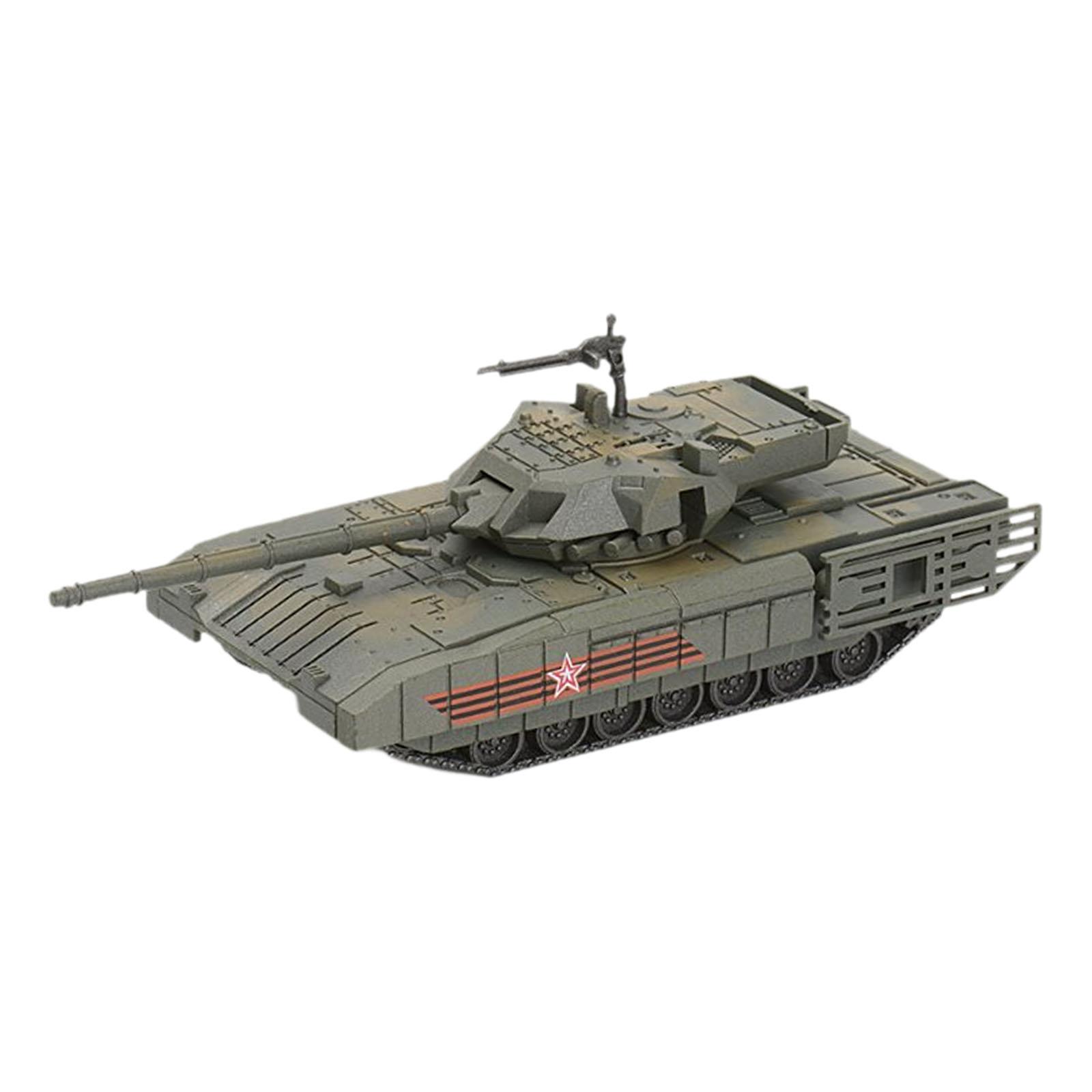 Model Kit Quick - Simulation 1/72 Tank Model Quick Build