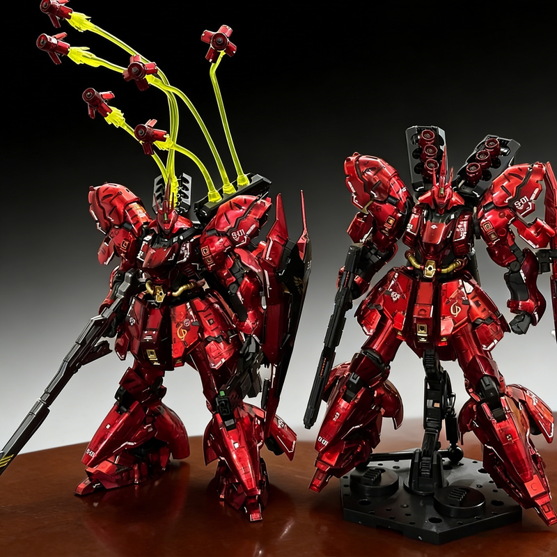 Model Kit Rg - STAR RG 1/144 Sazabi Electroplated Clear