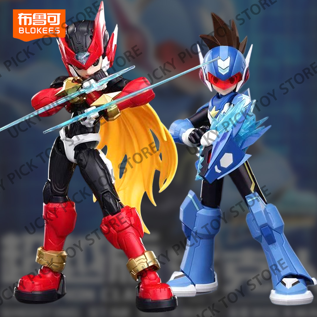 Model Kit Zero Megaman - New Blokees Champion Class Shooting Star