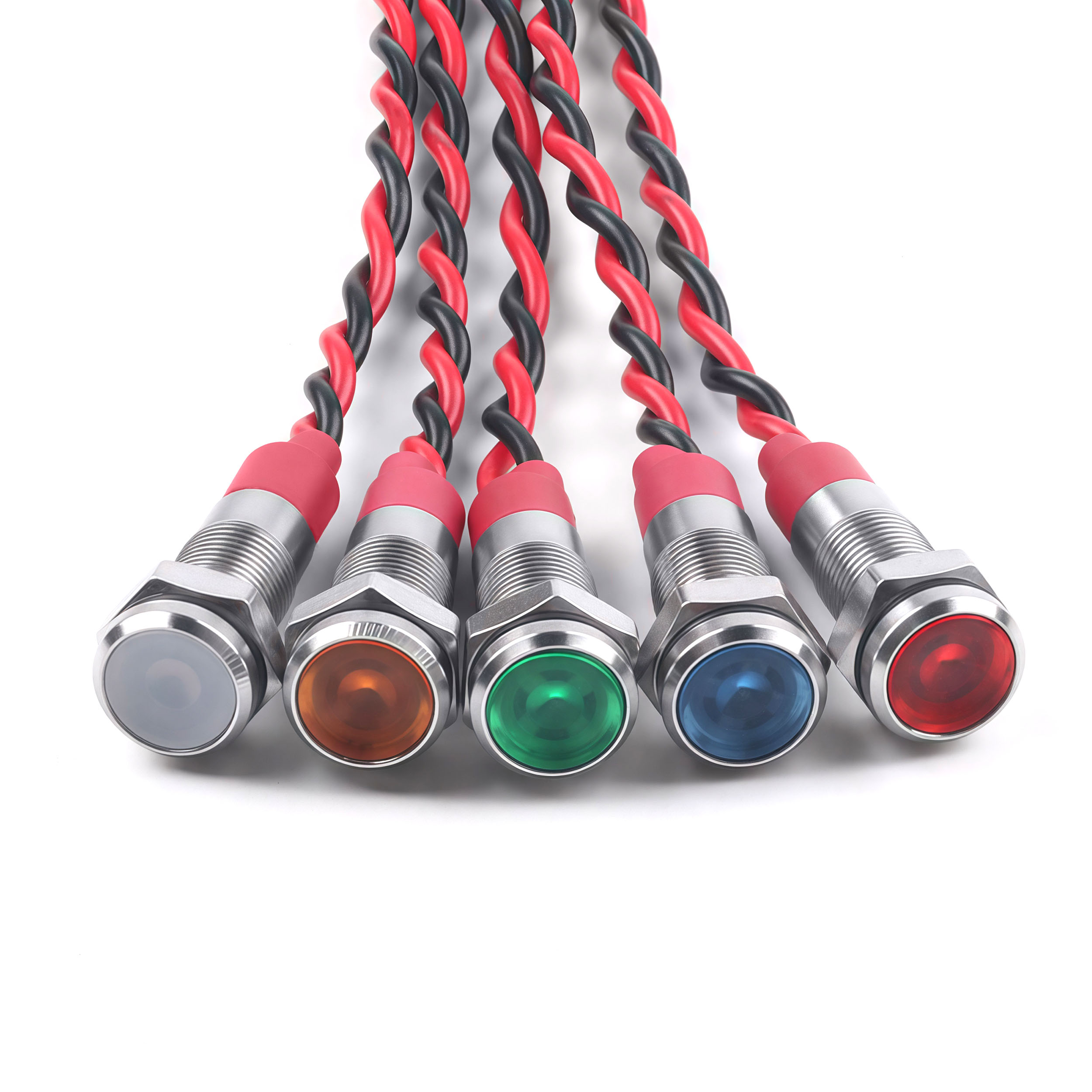 6mm Metal LED Indicator Light  - Panel Line Marker ulasan dan harga