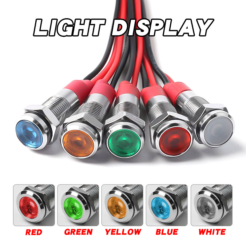 6mm Metal LED Indicator Light  - Panel Line Marker ulasan dan harga