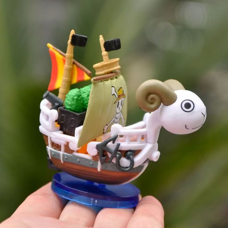 Anime One Piece 7cm Ship Figur - Model Kit One Piece Ship ulasan dan harga
