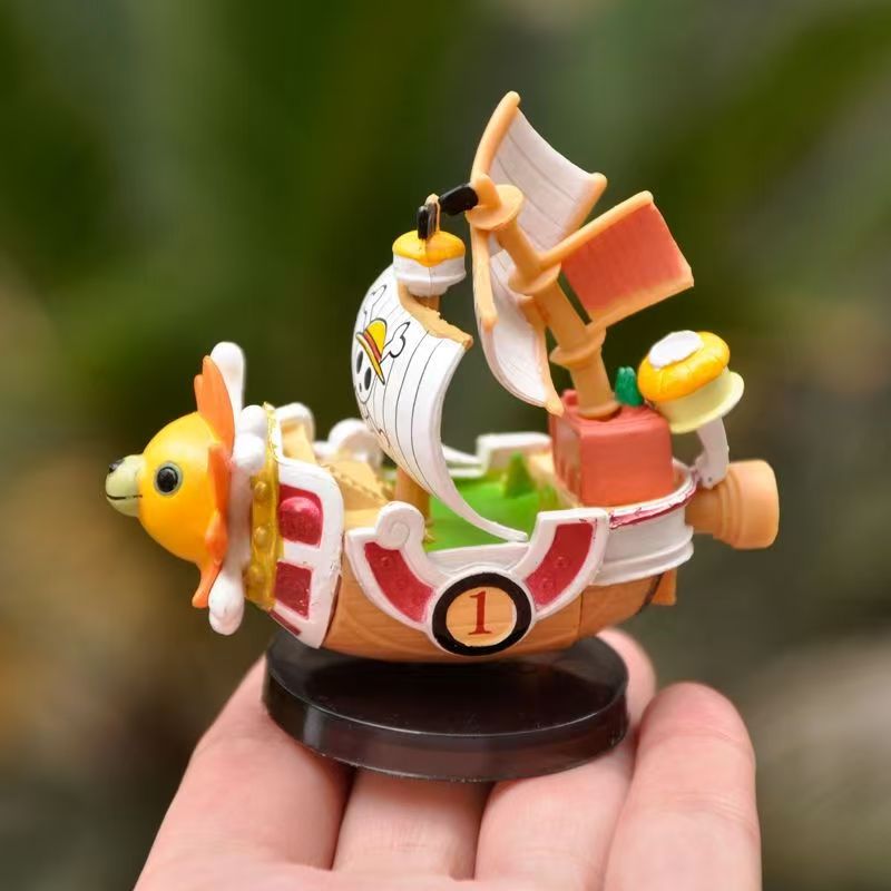 Anime One Piece 7cm Ship Figur - Model Kit One Piece Ship ulasan dan harga