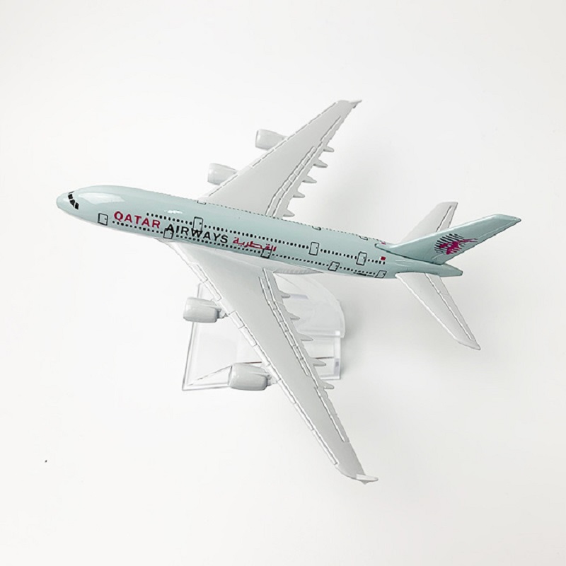 16cm 1/400 Scale Qatar Airways - Model Kit Store ulasan dan harga