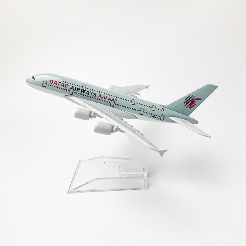16cm 1/400 Scale Qatar Airways - Model Kit Store ulasan dan harga
