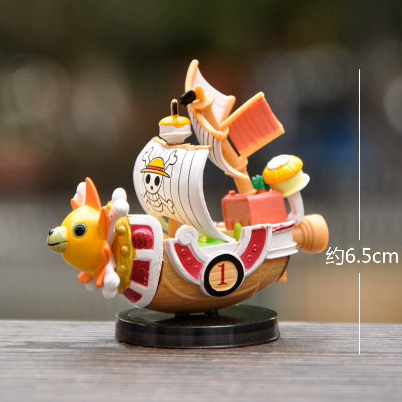Figure Luffy THOUSAND SUNNY Go - Model Kit One Piece Ship ulasan dan harga