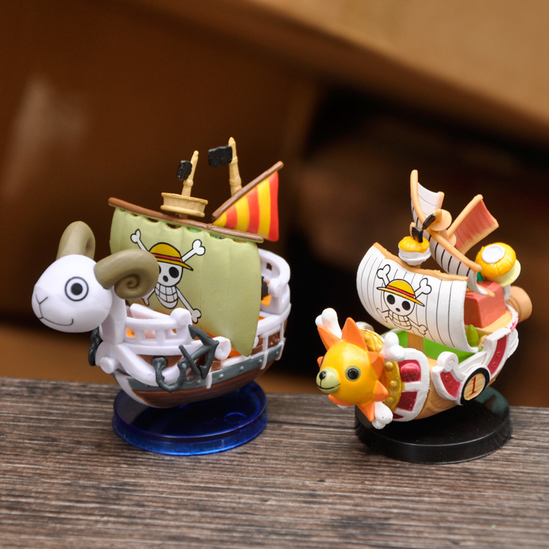 Figure Luffy THOUSAND SUNNY Go - Model Kit One Piece Ship ulasan dan harga