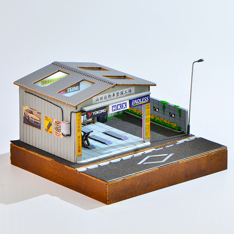 1:64 Scale DIY Auto Repair Sho - Model Kit Store ulasan dan harga