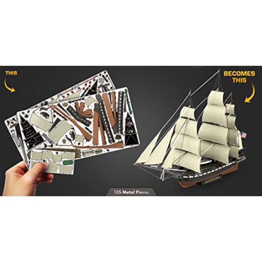 Premium Series USS Constitutio - Model Kit Uss Constitution ulasan dan harga