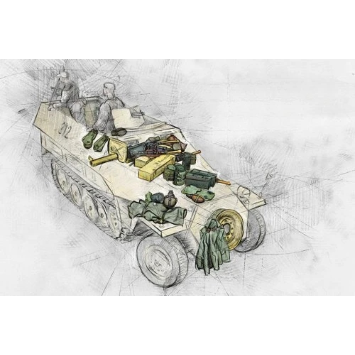 1/35 Resin Figure unpainted mo - Model Kit Italeri ulasan dan harga
