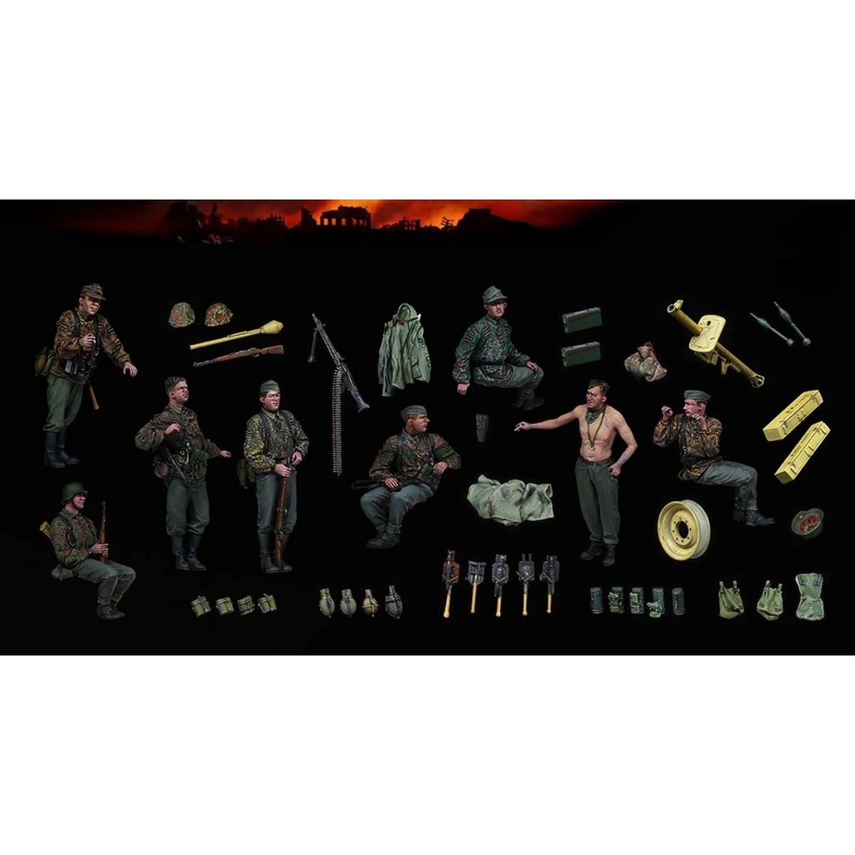 1/35 Resin Figure unpainted mo - Model Kit Italeri ulasan dan harga