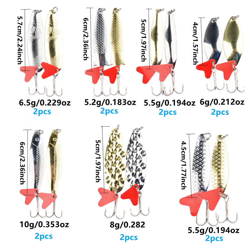 14-piece sequined lure bait, p - Model Kit One Piece Ship ulasan dan harga
