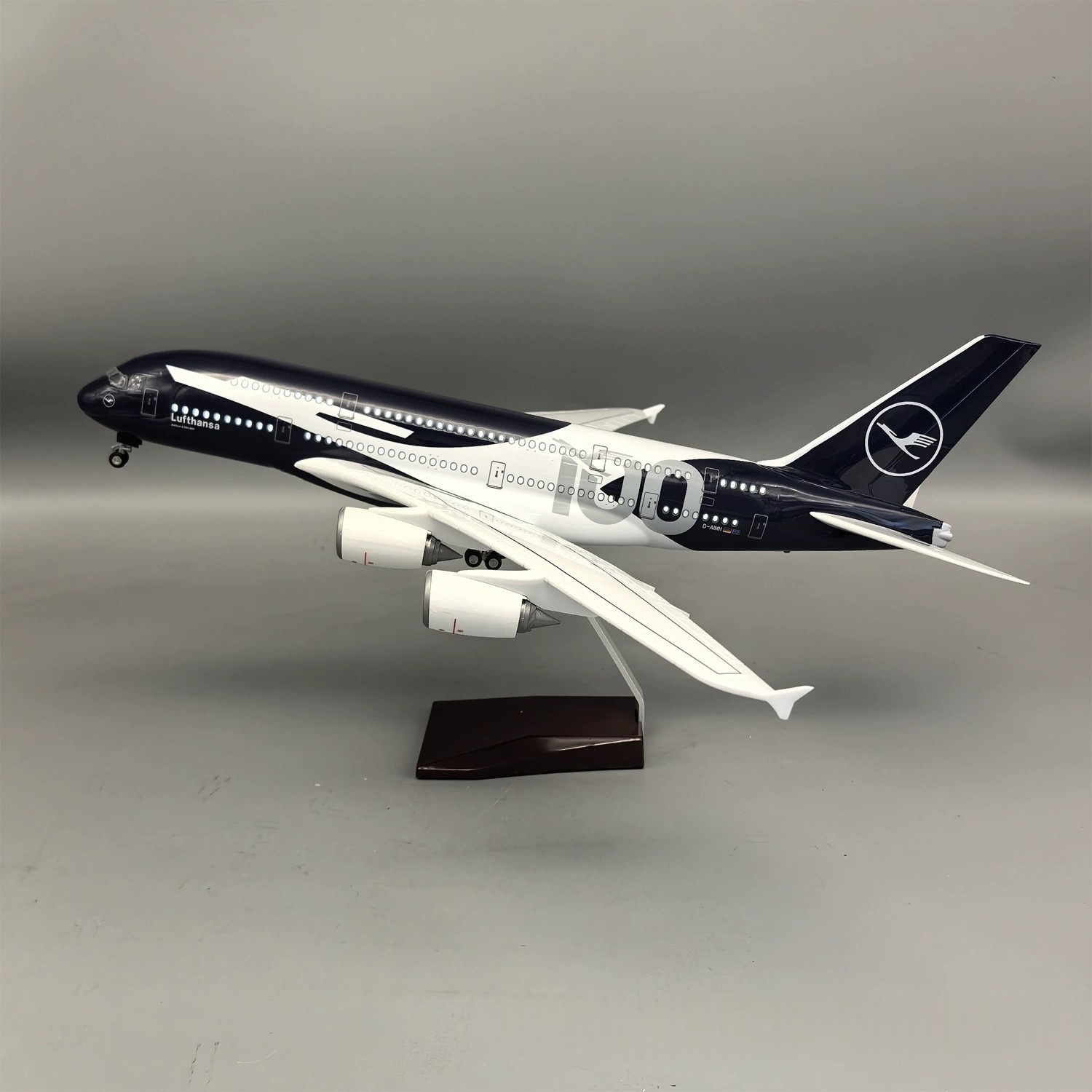 New 45cm Lufthansa A380 100 Ye - Model Kit Store ulasan dan harga