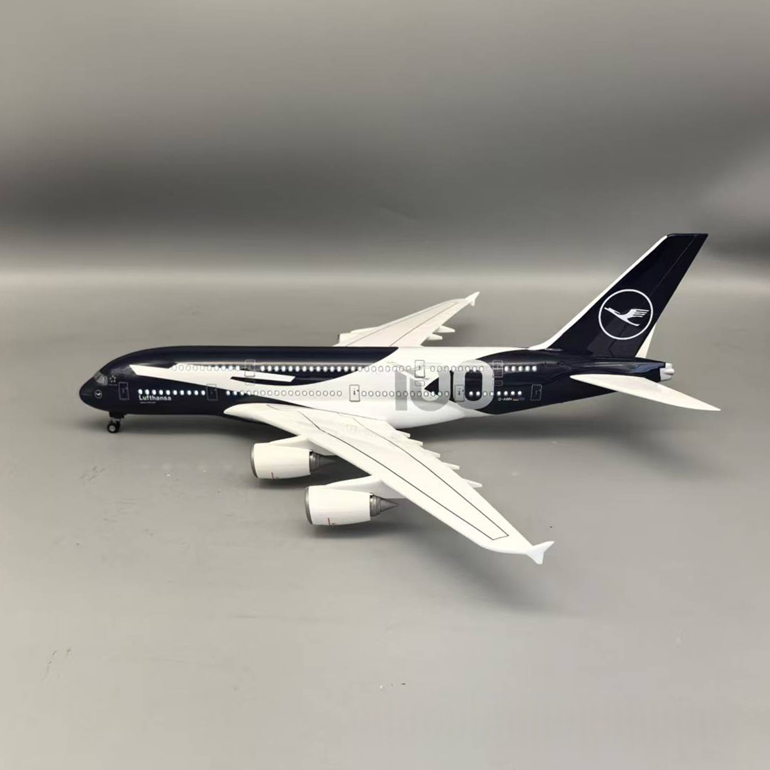 New 45cm Lufthansa A380 100 Ye - Model Kit Store ulasan dan harga