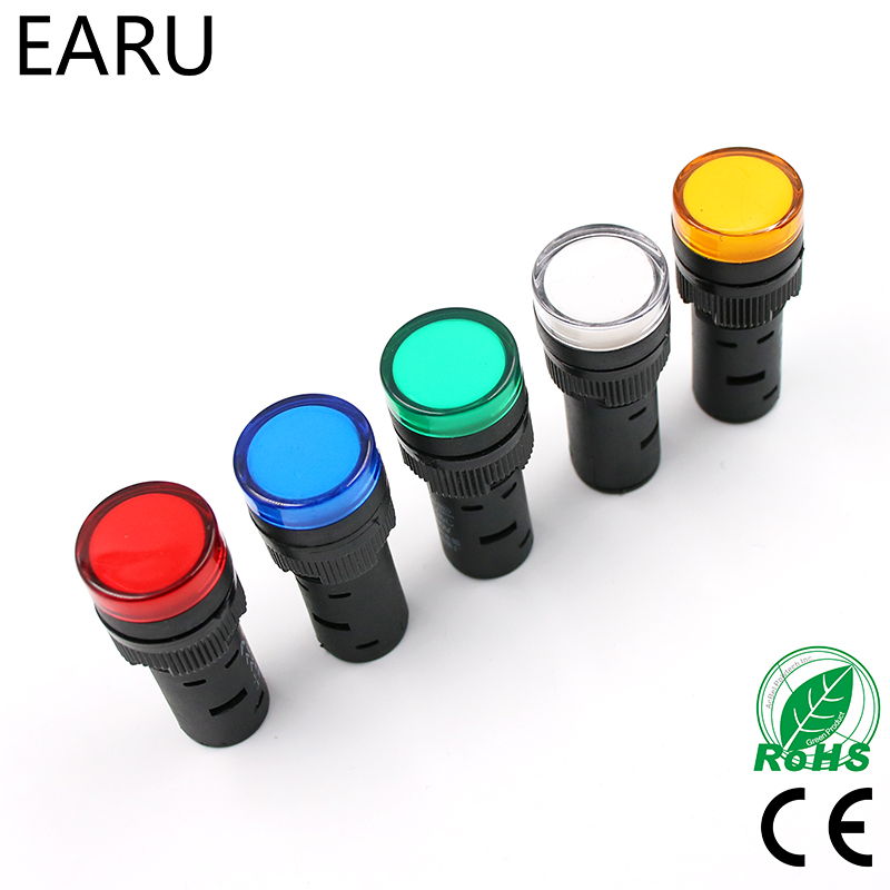 1pcs 16mm Panel Mount Signal P - Panel Line Marker ulasan dan harga