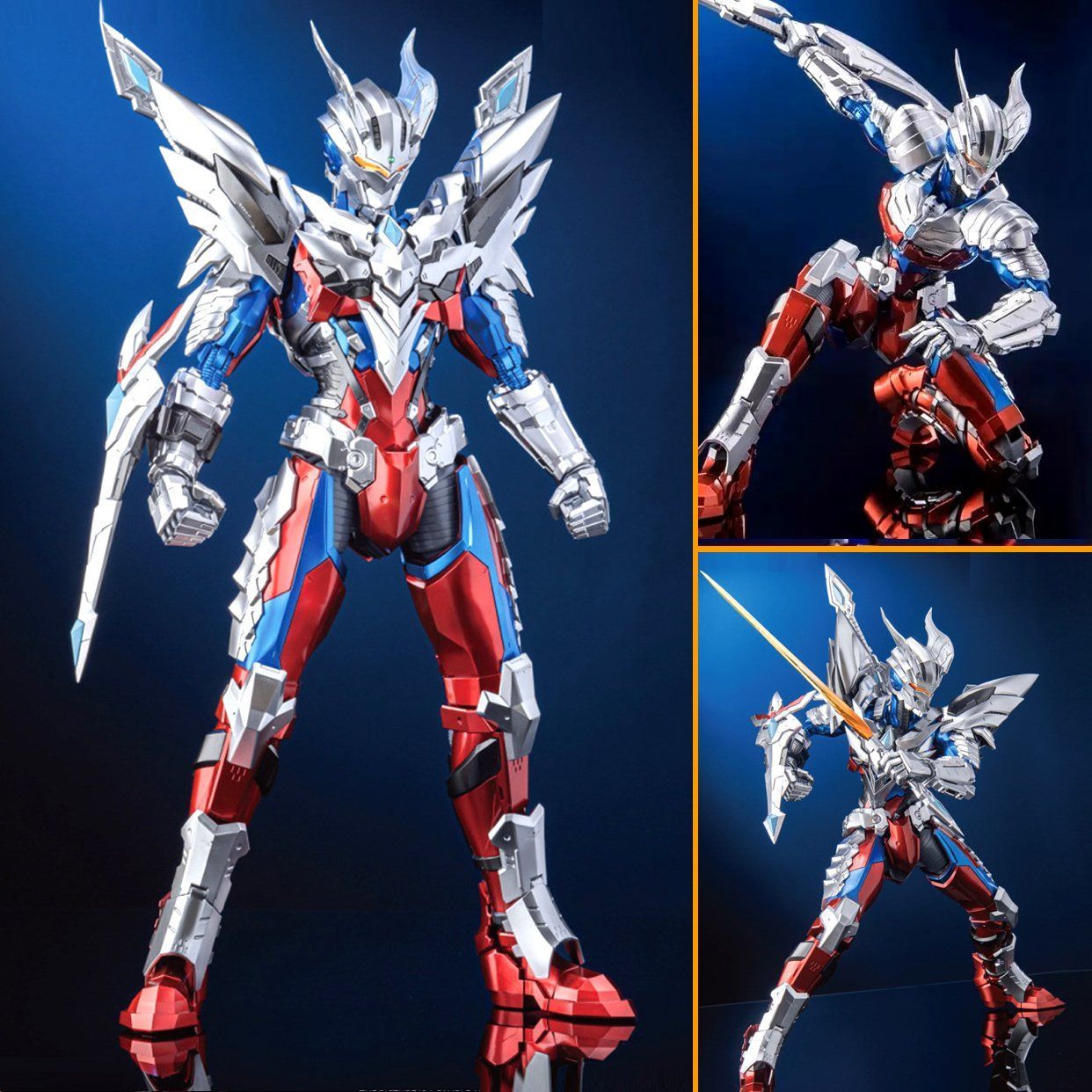 Ultraman Zero Ultimate Mech Fi - Model Kit Zero Megaman ulasan dan harga