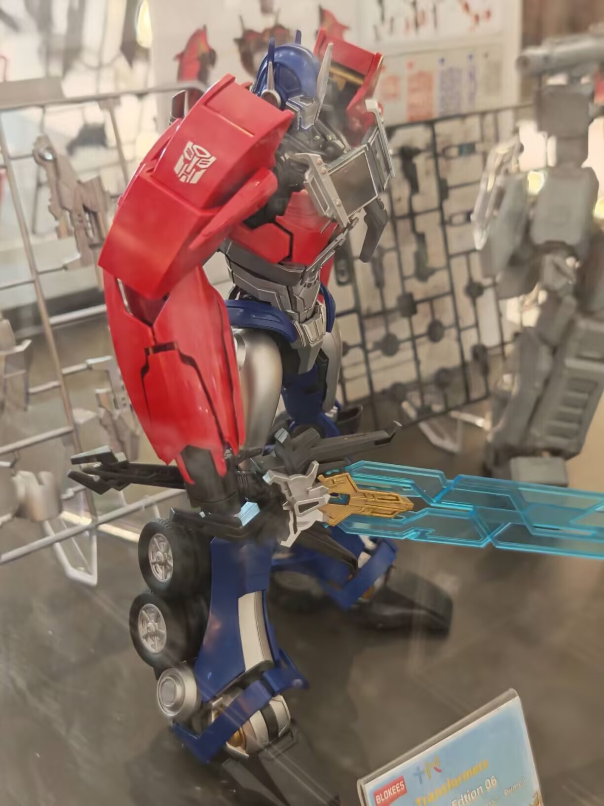 Blokees Transformers Optimus P - Model Kit Optimus Prime ulasan dan harga