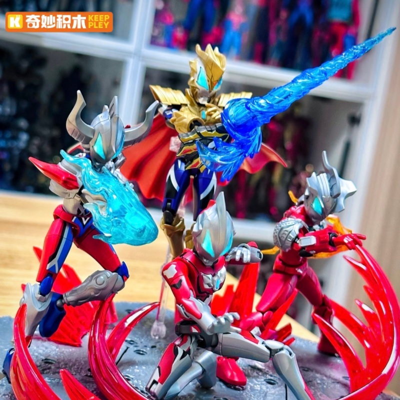 Original  Keeppley Ultraman Ze - Model Kit Zero Megaman ulasan dan harga