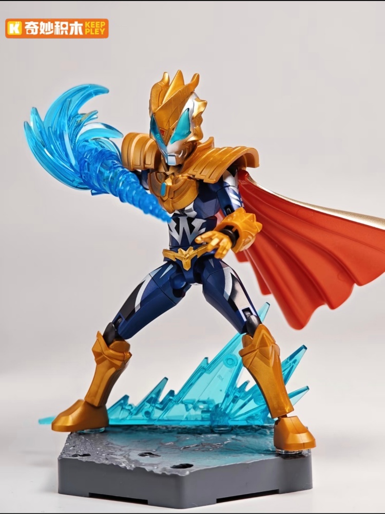Original  Keeppley Ultraman Ze - Model Kit Zero Megaman ulasan dan harga
