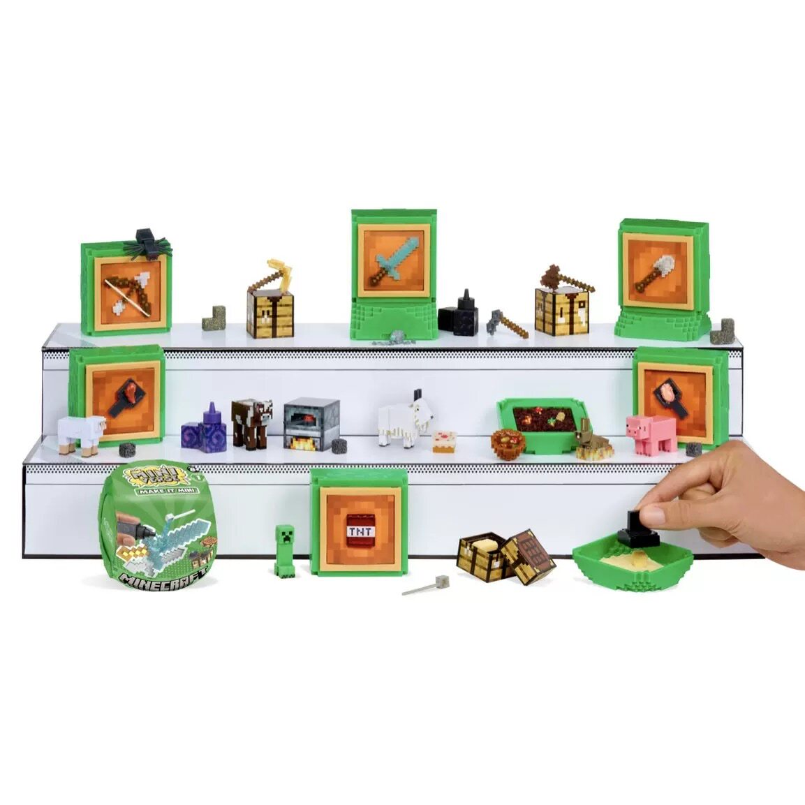 MGA Miniverse Minecraft Make I - Model Kit Hobby ulasan dan harga