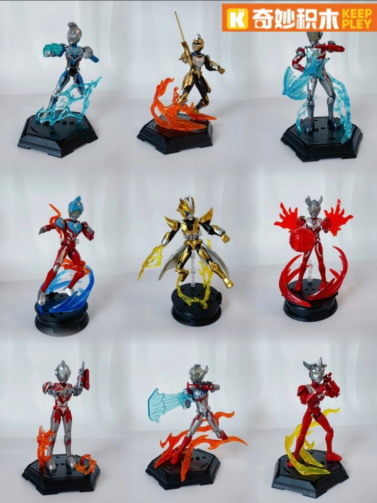 Keeppley Ultraman Blind Box Ze - Model Kit Zero Megaman ulasan dan harga