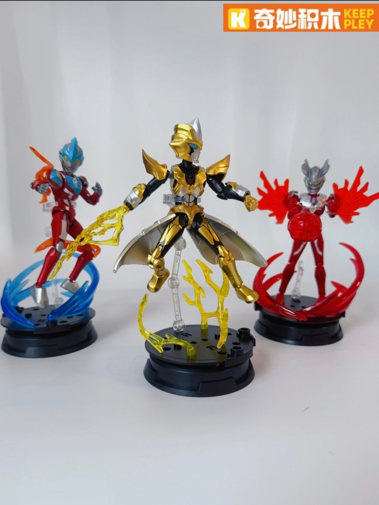 Keeppley Ultraman Blind Box Ze - Model Kit Zero Megaman ulasan dan harga