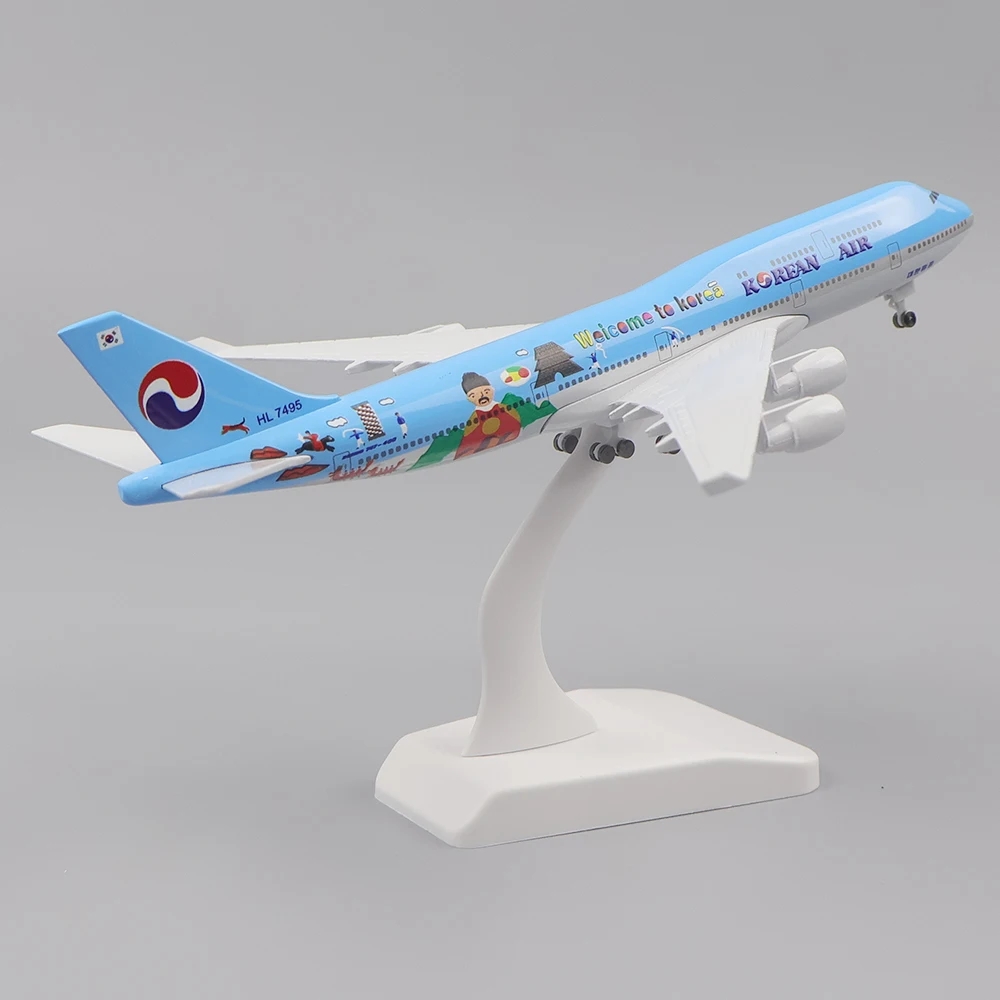 20cm Korea B747 Aircraft Model - Model Kit Hobby ulasan dan harga