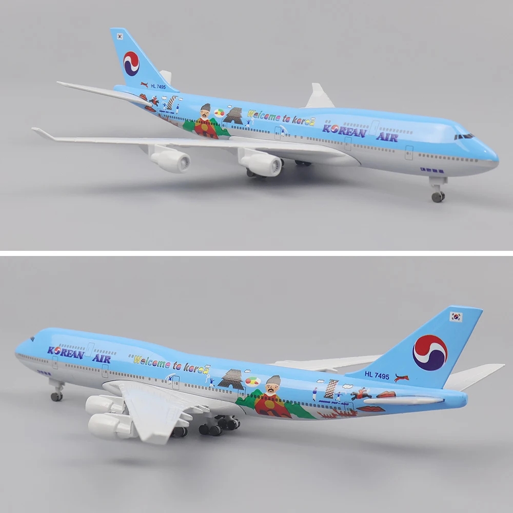 20cm Korea B747 Aircraft Model - Model Kit Hobby ulasan dan harga