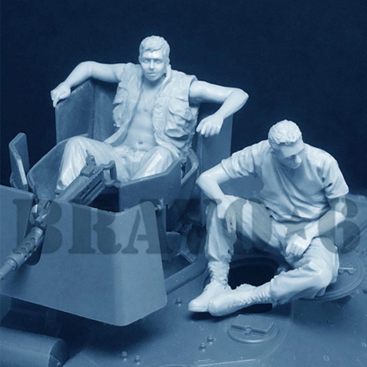 1/35 Resin Figure Unpainted Mo - Model Kit Italeri ulasan dan harga