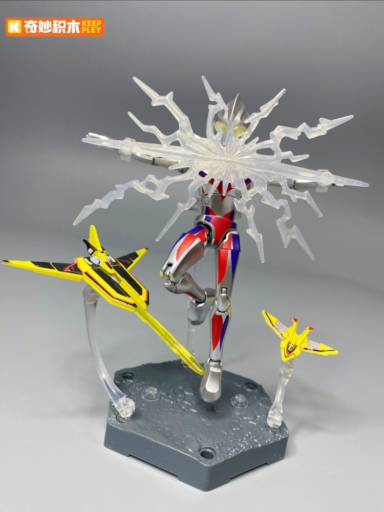 New Keeppley Ultraman Zero Unl - Model Kit Zero Megaman ulasan dan harga