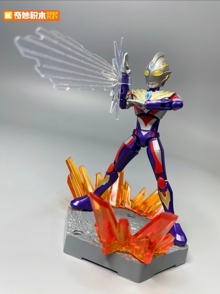 New Keeppley Ultraman Zero Unl - Model Kit Zero Megaman ulasan dan harga