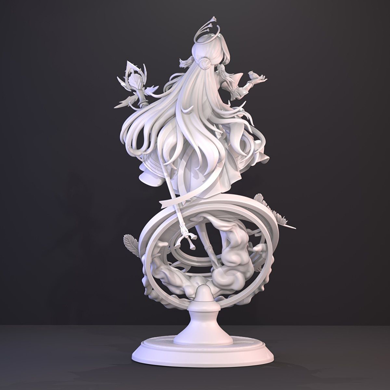 Unpainted 3D Printed Figure An - Model Kit Hobby ulasan dan harga