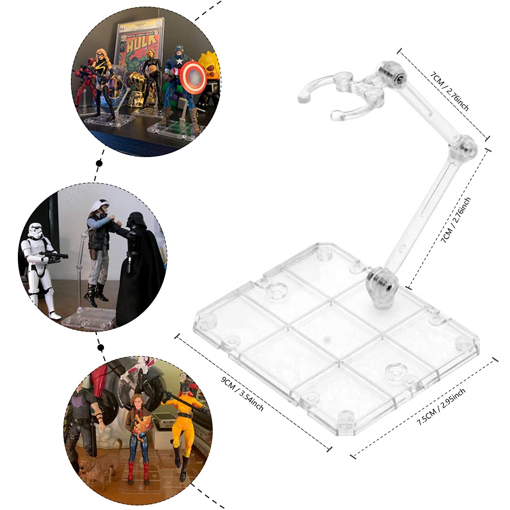 Clear Action Figure Stand,Asse - Model Kit Rg ulasan dan harga