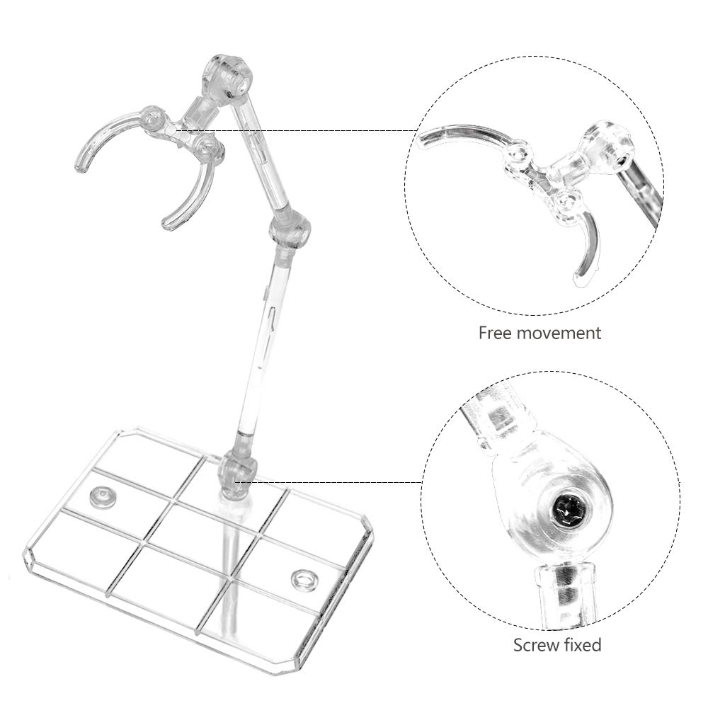 Clear Action Figure Stand,Asse - Model Kit Rg ulasan dan harga