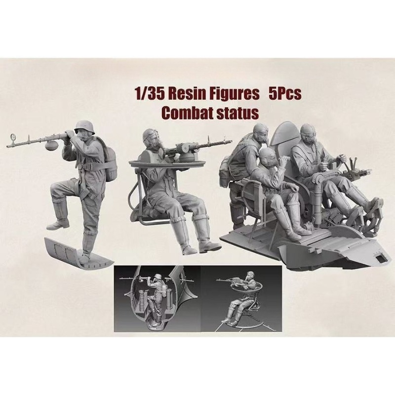 1/35 Scale Die Cast Resin Figu - Model Kit Italeri ulasan dan harga