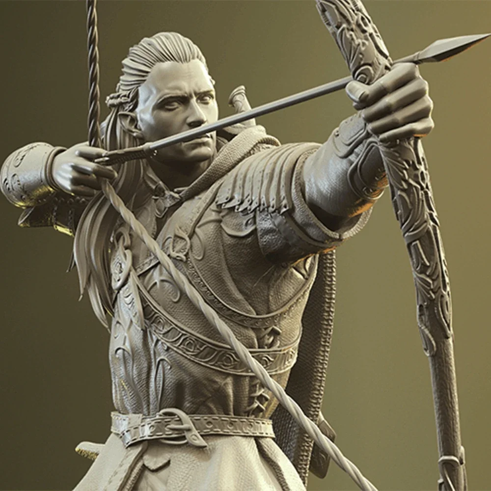 Legolas 135mm Resin Figure Mod - Model Kit Hobby ulasan dan harga