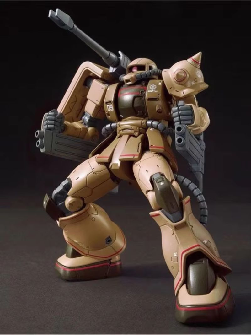 Hg 1/144 Gto Ms-06c-6/R6 Zaku  - Model Kit Rg ulasan dan harga