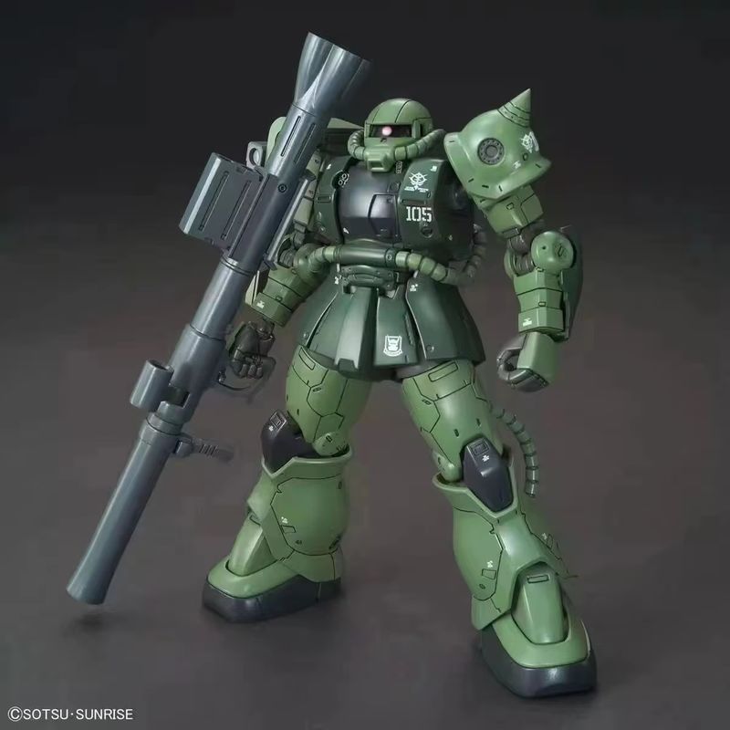Hg 1/144 Gto Ms-06c-6/R6 Zaku  - Model Kit Rg ulasan dan harga