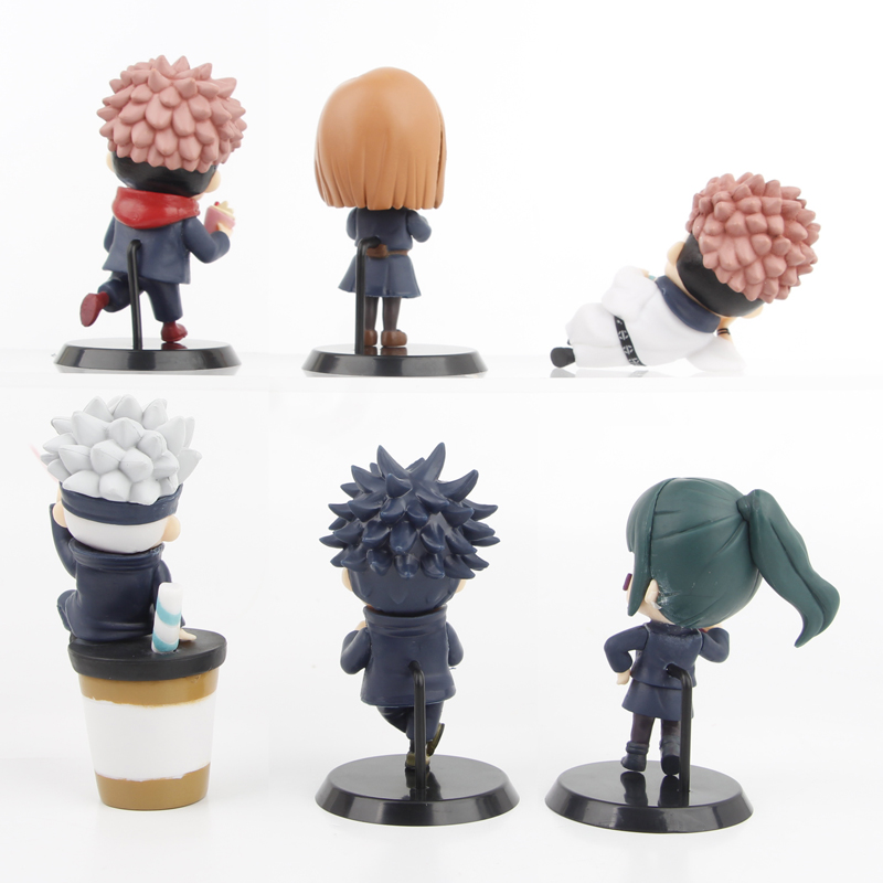 6pcs/set Anime Jujutsu Kaisen  - Model Kit Jujutsu Kaisen ulasan dan harga