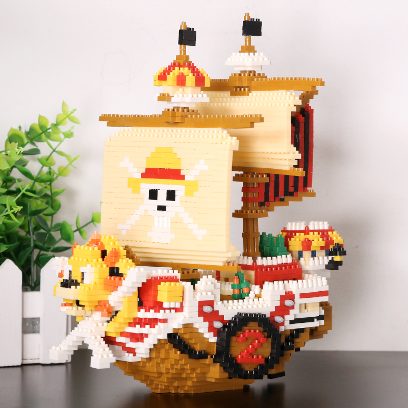 One Piece Building Blocks Luff - Model Kit One Piece Ship ulasan dan harga