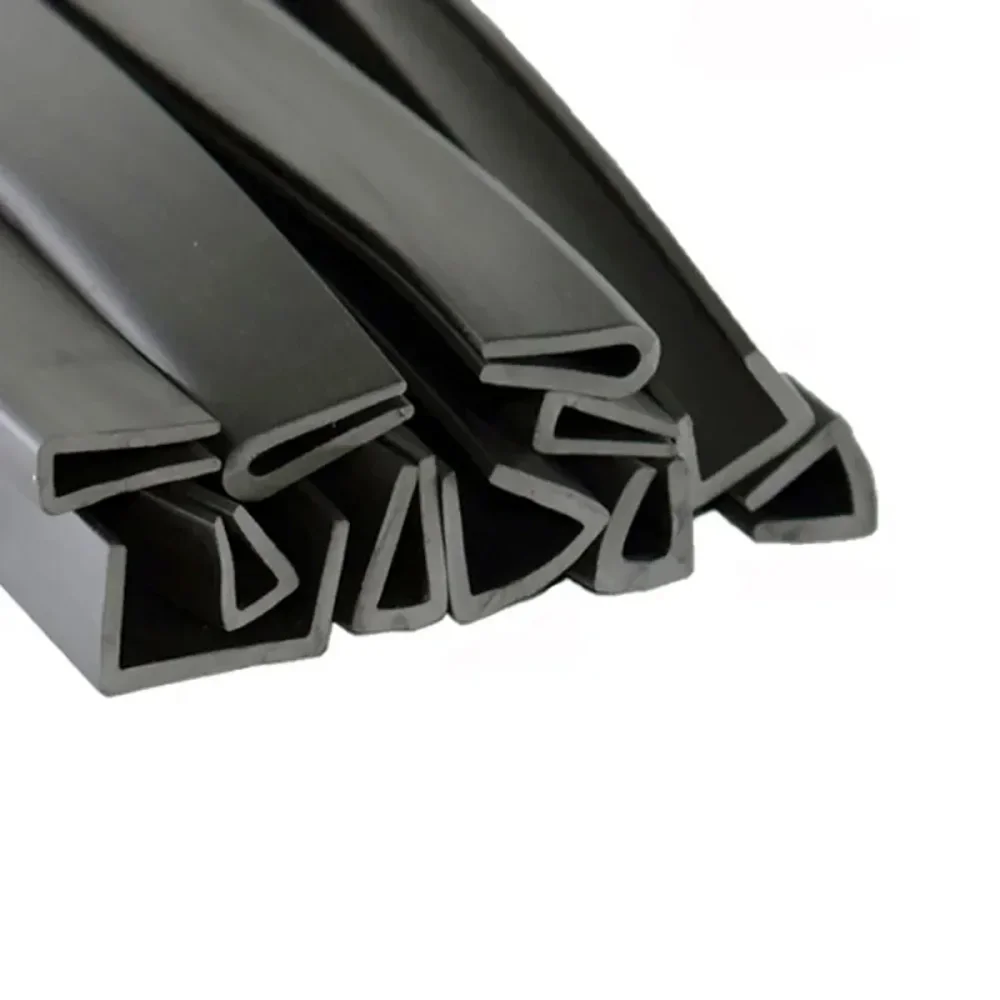 Black U Shaped Rubber Edge Sea - Panel Line Marker ulasan dan harga