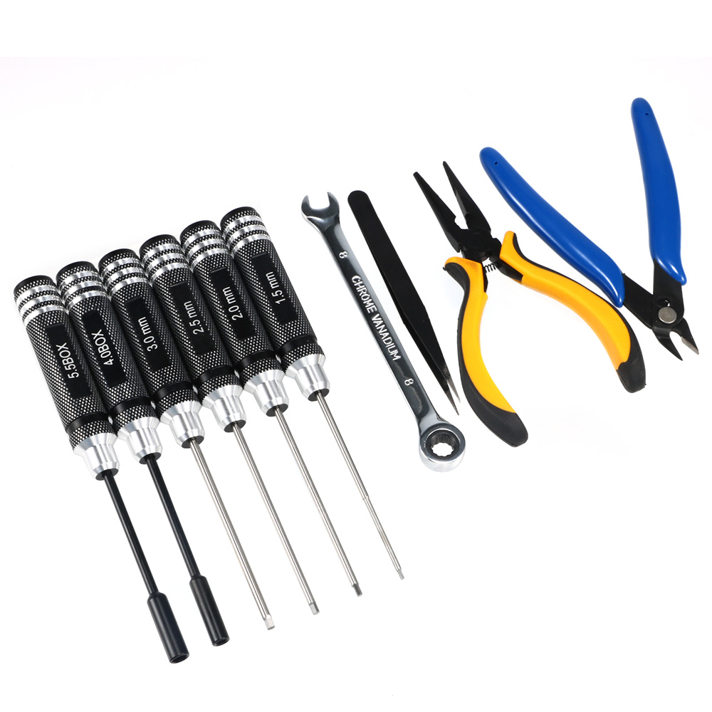 10PCS 10in1 FPV Drone RC Tool  - Model Kit Motor ulasan dan harga