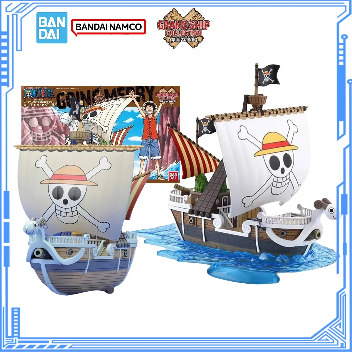 [In Stock] Bandai Genuine One  - Model Kit One Piece Ship ulasan dan harga